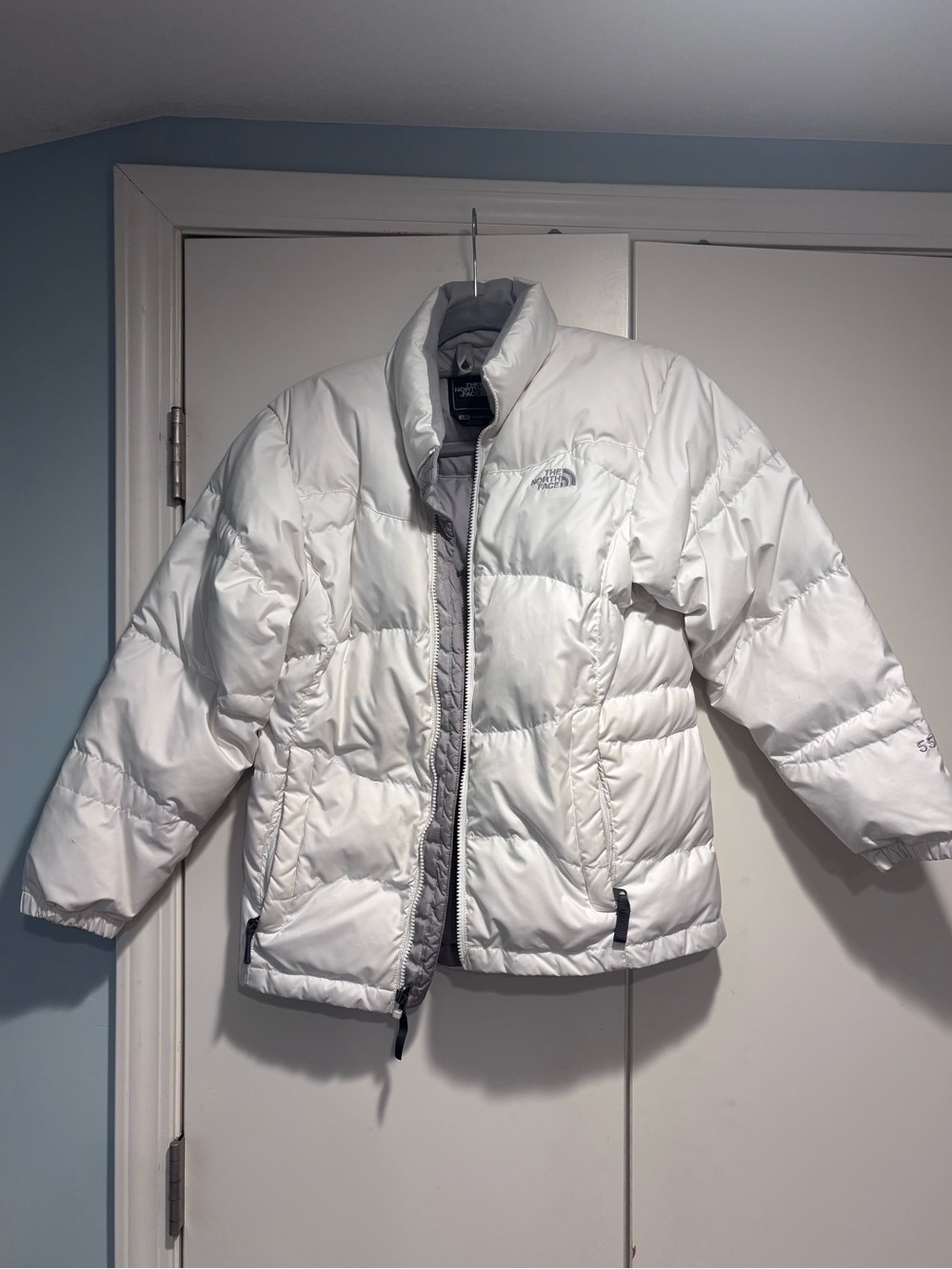 The North Face White Puffer Jacket